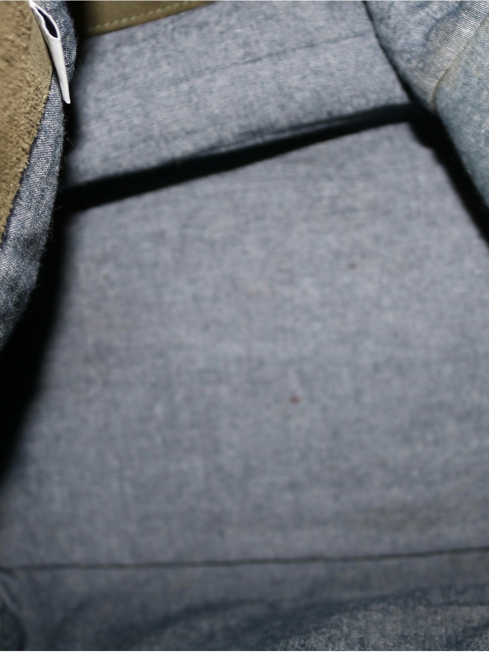 Clare V. Simple Tote in Army Suede - Picture 12 of 16